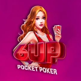Logo of 6 Up Pocket Poker from FlipLuck at Speedz Casino
