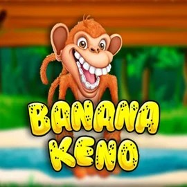 Banana Keno slot logo by Caleta Gaming at Speedz CasinoBanana Keno