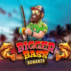 Bigger Bass Bonanza online game logo by Pragmatic Play on speedzcasinos.fi