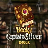 Book of Captain Silver slot logo by All41 Studios at Speedz CasinoBook of Captain Silver
