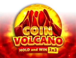 Logo of Coin Volcano from 3 Oaks Gaming at Speedz Casino