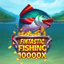 Fintastic Fishing slot logo by Foxium at Speedz CasinoFintastic Fishing