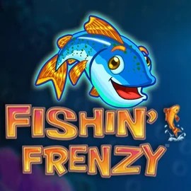 Fishin Frenzy slot logo by Blueprint Gaming at Speedz CasinoFishin Frenzy