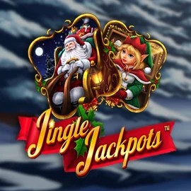 Jingle Jackpots slot logo by Dragon Gaming at Speedz CasinoJingle Jackpots