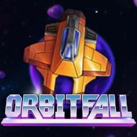 Logo of Orbitfall from ELK Studios at Speedz Casino