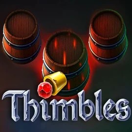 Thimbles slot logo by Evoplay at Speedz CasinoThimbles
