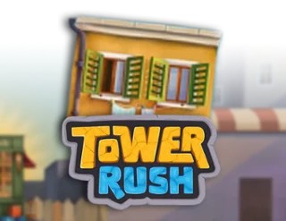 Logo of Tower Rush from Galaxsys at Speedz Casino